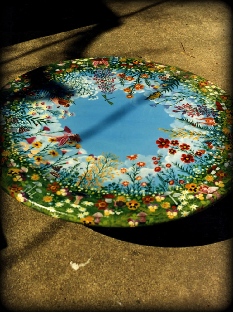 Faeries Dining Table - hand painted furniture