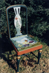 Hand Painted Chairs gallery by the Reincarnations Hand Painted Furniture studio.