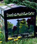 Hand Painted Chests gallery by the Reincarnations Hand Painted Furniture Studio.