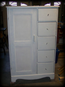 Custom Armoire 1 for painting - Hand Painted Furniture by Reincarnations