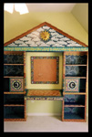 Hand Painted Groovy Things gallery by the Reincarnations Hand Painted Furniture studio.
