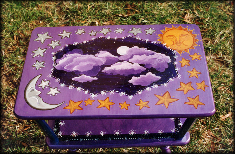 Elements Theme for hand painting by Reincarnations Painted Furniture